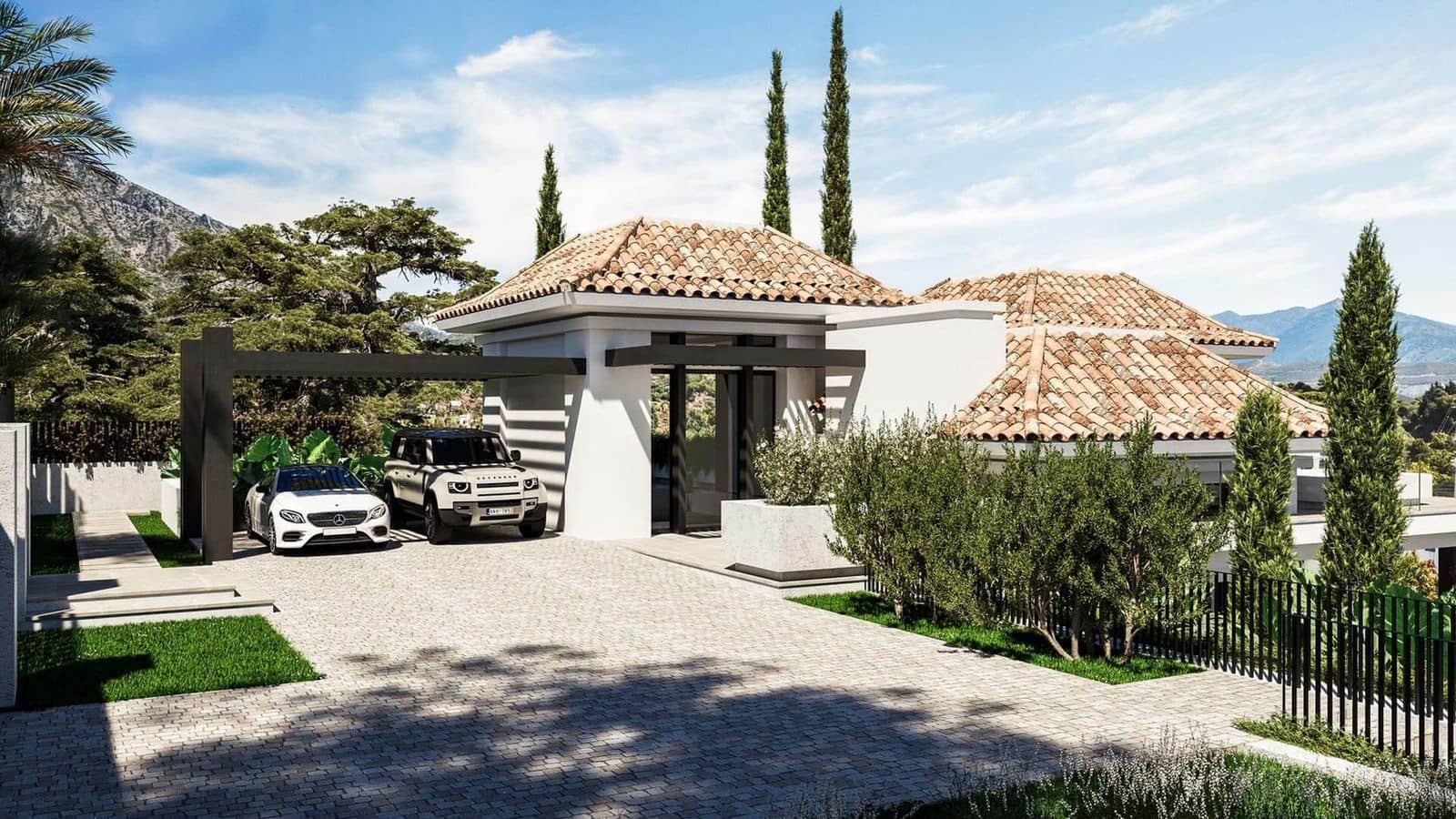 4 makuuhuone Huvila myytävänä paikassa Marbella mukana uima-altaan 
autotalli - 4 900 000 € (Ref: 9995706)