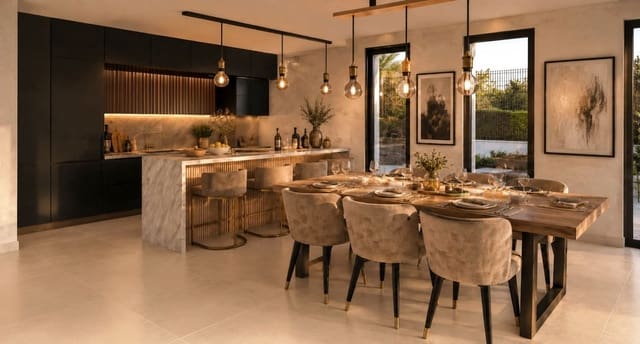 Chalet de 4 habitaciones en La Cala Golf, Mijas en venta con piscina garaje - 1.580.000 € (Ref: 9996876)