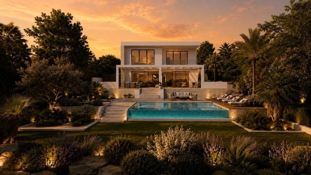 Chalet de 4 habitaciones en La Cala Golf, Mijas en venta con piscina garaje - 1.580.000 € (Ref: 9996876)
