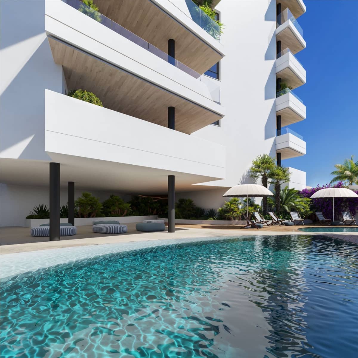 2 sovrum Lägenhet till salu i Fuengirola med pool garage - 540 000 € (Ref: 9997003)