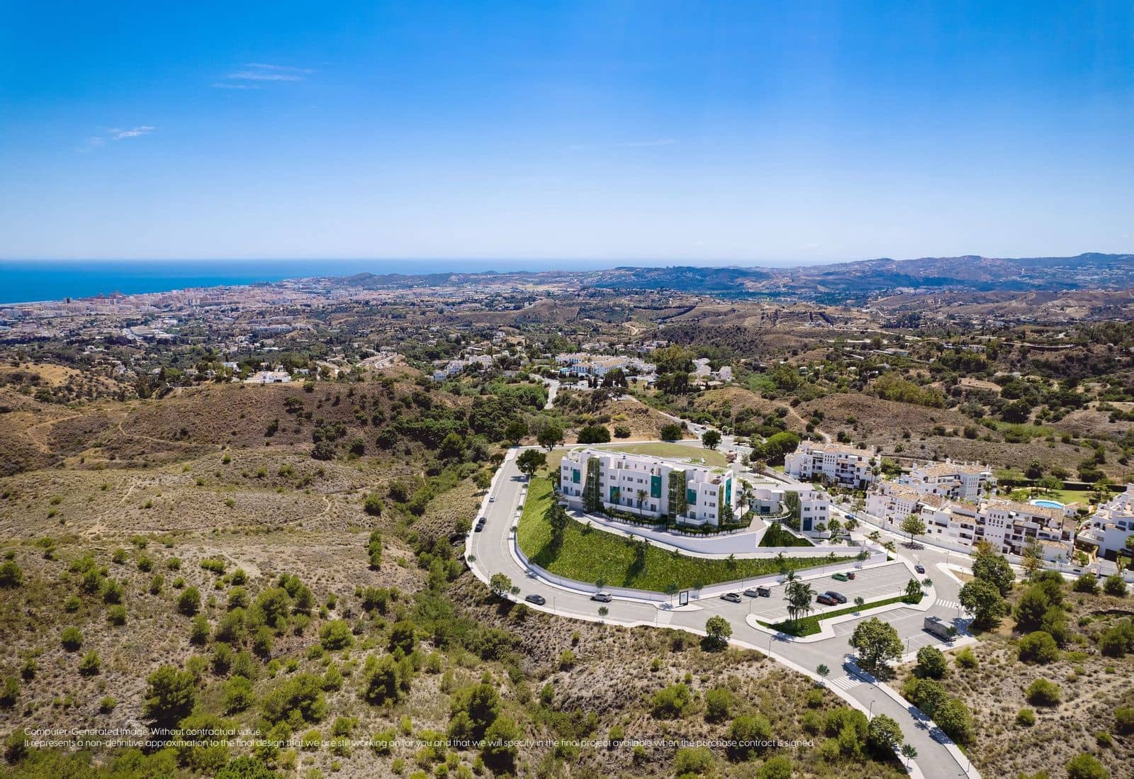2 soveværelse Lejlighed til salg i Campo Mijas med swimmingpool garage - € 538.700 (Ref: 9997007)