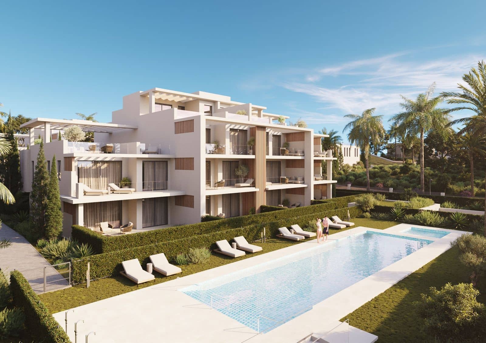 3 sypialnia Apartament na sprzedaż w Estepona z basenem garażem - 799 000 € (Ref: 9998640)