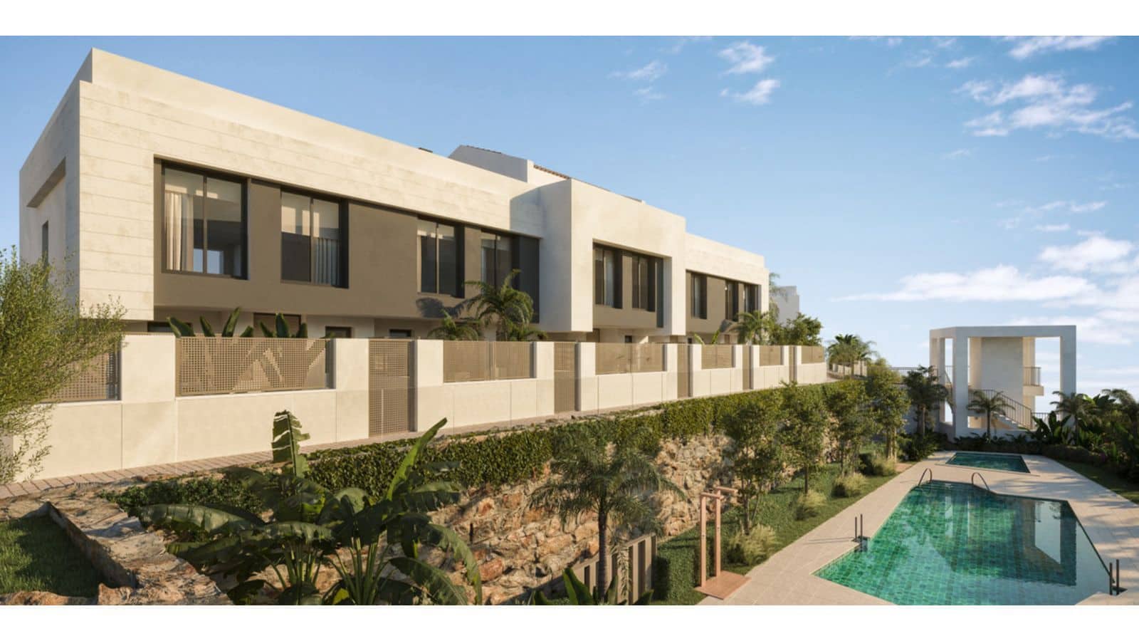 3 soveværelse Byhus til salg i Mijas med swimmingpool garage - € 1.112.000 (Ref: 9998653)