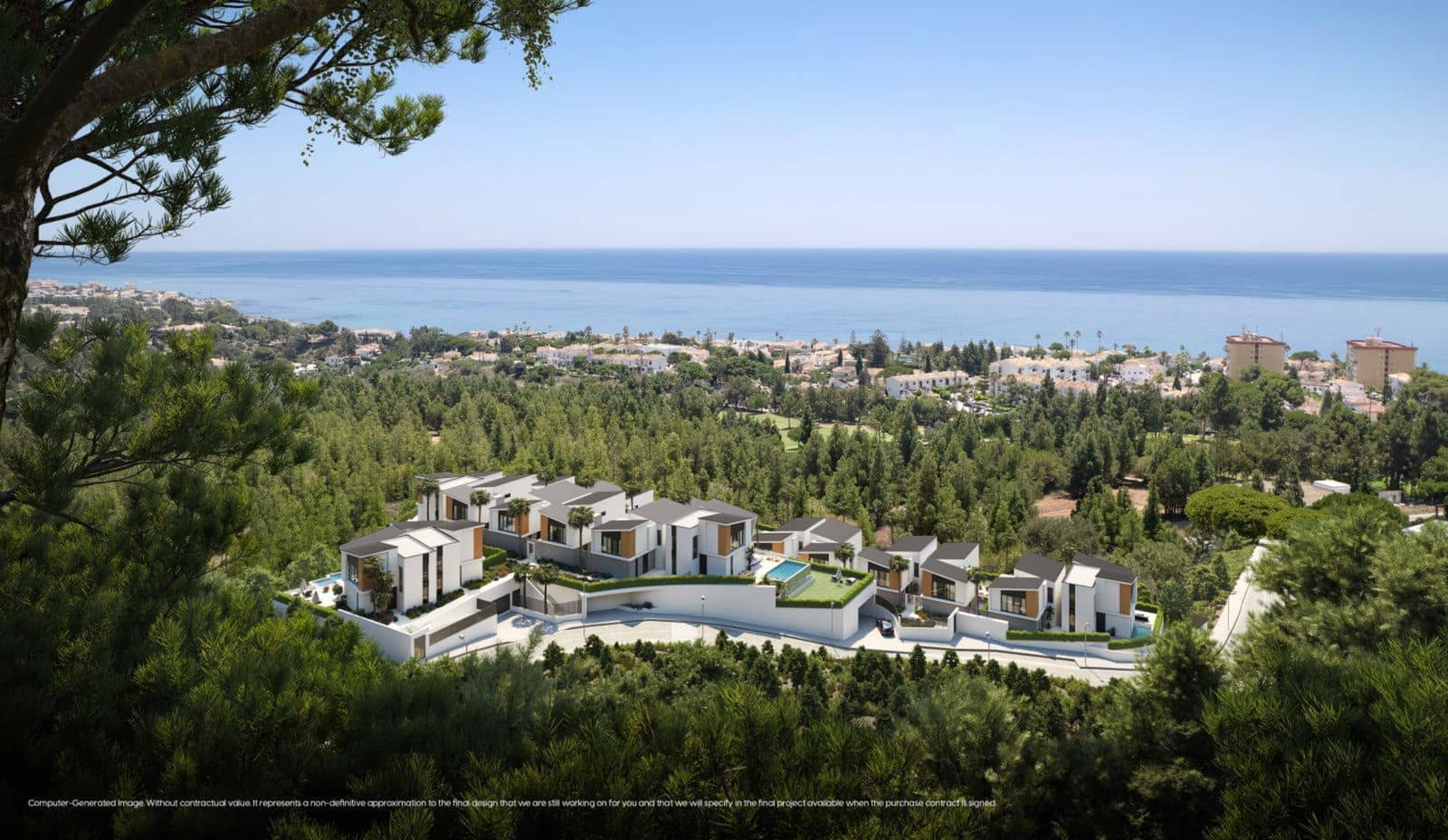 3 camera da letto Villetta Bifamiliare in vendita in Mijas con piscina garage - 1.324.000 € (Rif: 9998666)