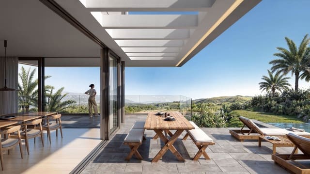 4 soveværelse Villa til salg i Campo Mijas, Mijas med swimmingpool garage - € 1.590.000 (Ref: 9998681)
