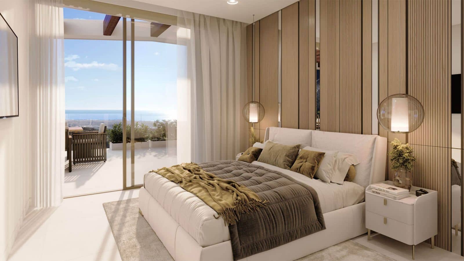 3 sypialnia Penthouse na sprzedaż w Benahavis z basenem garażem - 2 100 000 € (Ref: 9998701)