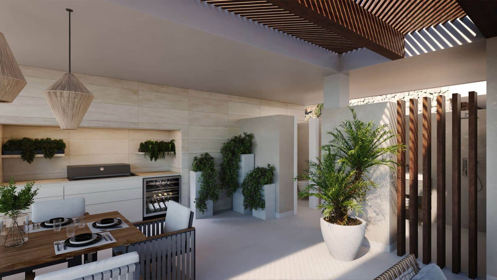 3 sypialnia Penthouse na sprzedaż w Benahavis z basenem garażem - 2 100 000 € (Ref: 9998701)