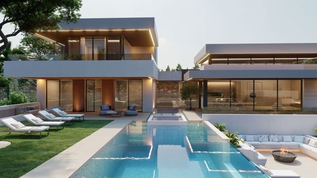 5 sypialnia Willa na sprzedaż w Las Brisas, Marbella z basenem garażem - 9 750 000 € (Ref: 9998724)