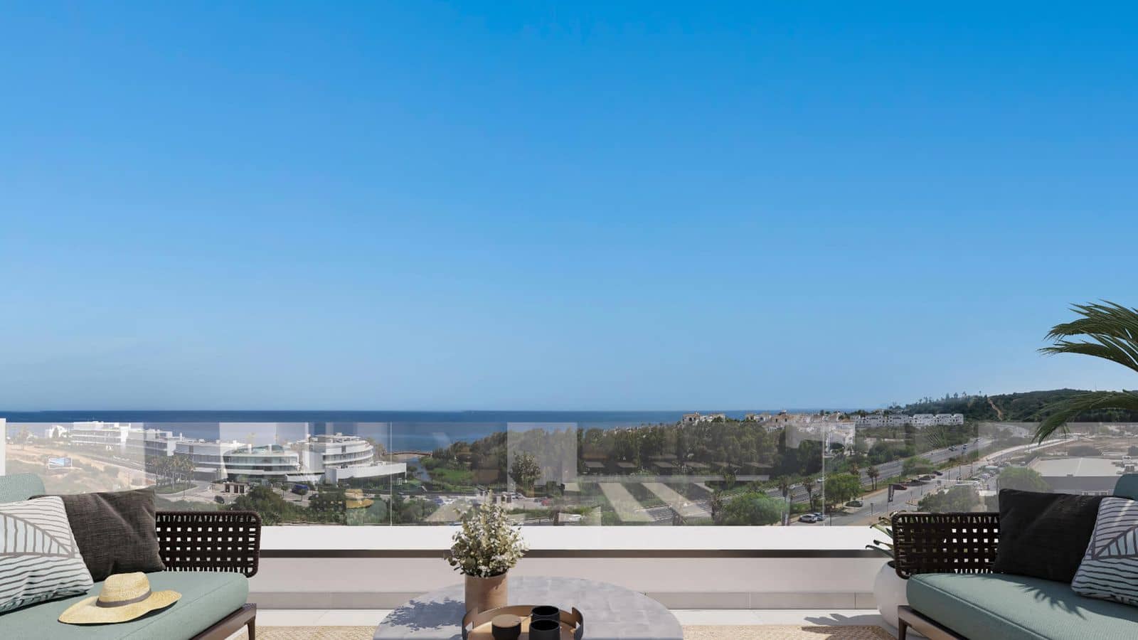 3 sypialnia Penthouse na sprzedaż w Estepona z basenem garażem - 725 000 € (Ref: 9998755)