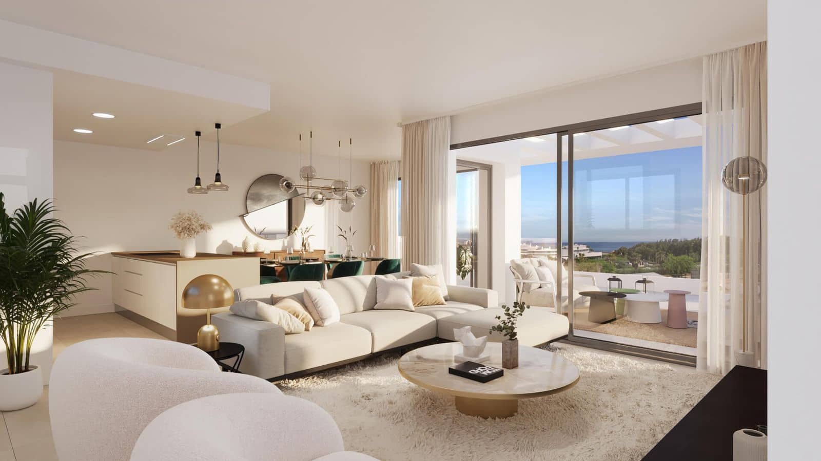 3 sypialnia Penthouse na sprzedaż w Estepona z basenem garażem - 725 000 € (Ref: 9998755)