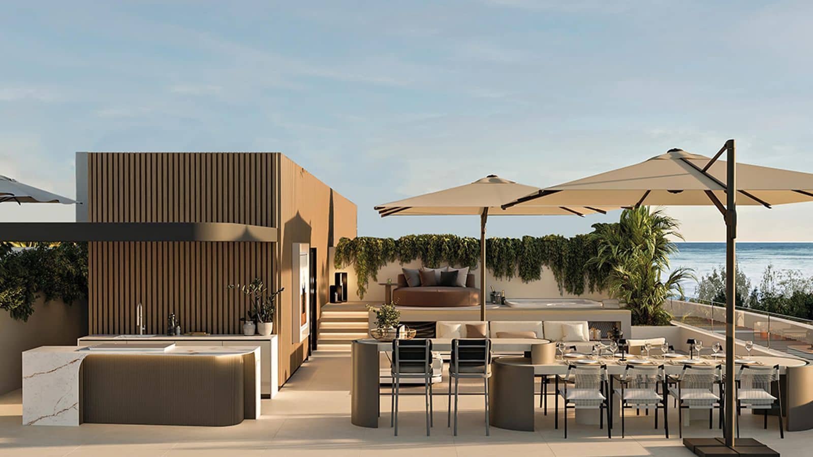 Apartamento de 3 habitaciones en Marbella en venta con piscina - 5.200.000 € (Ref: 9998758)