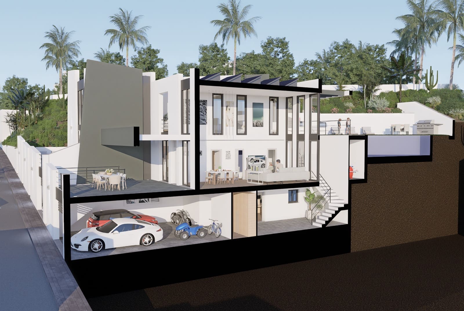 3 makuuhuone Rivitalo myytävänä paikassa Torrox-Costa mukana uima-altaan 
autotalli - 375 000 € (Ref: 8049407)