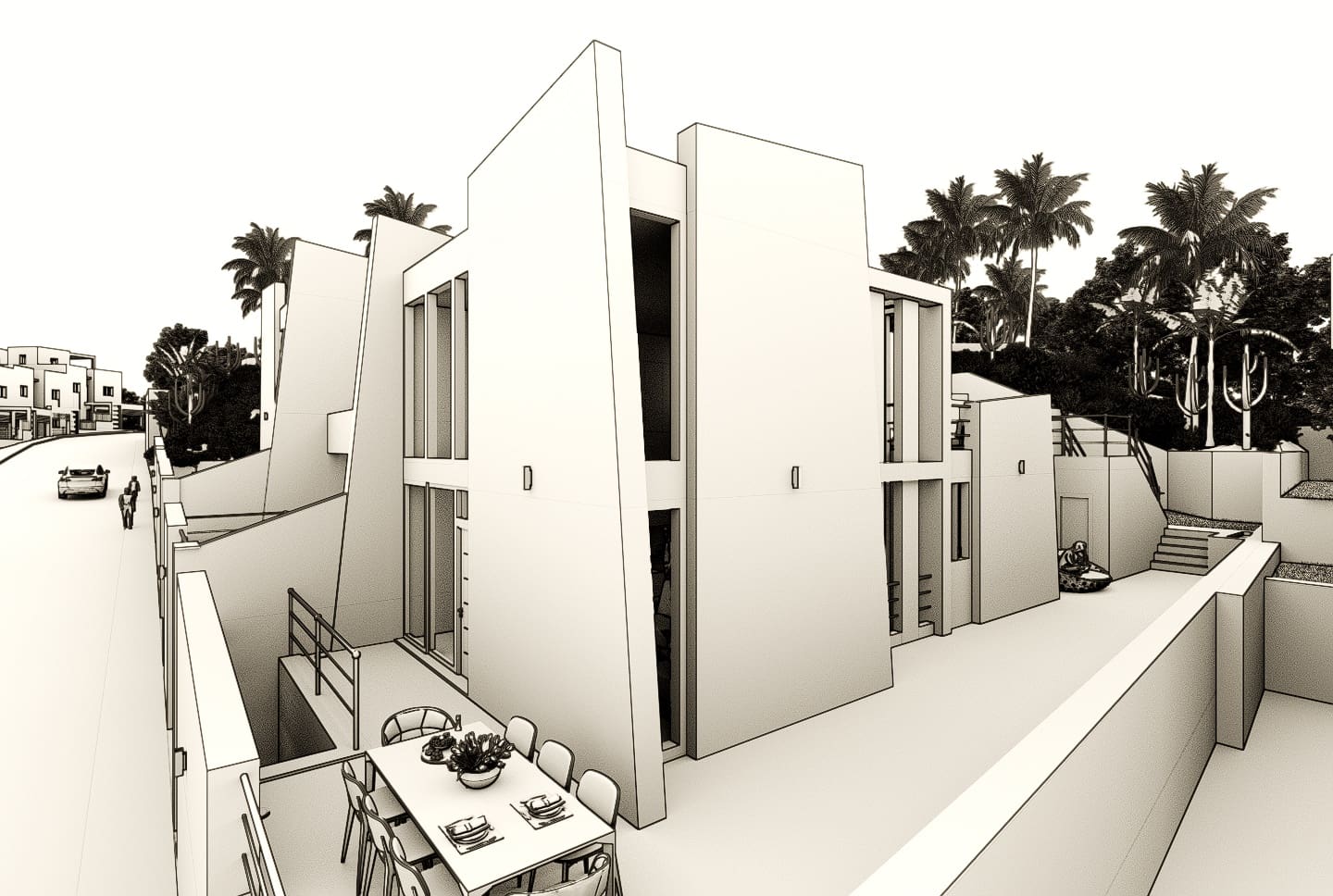 3 makuuhuone Rivitalo myytävänä paikassa Torrox-Costa mukana uima-altaan 
autotalli - 375 000 € (Ref: 8049407)