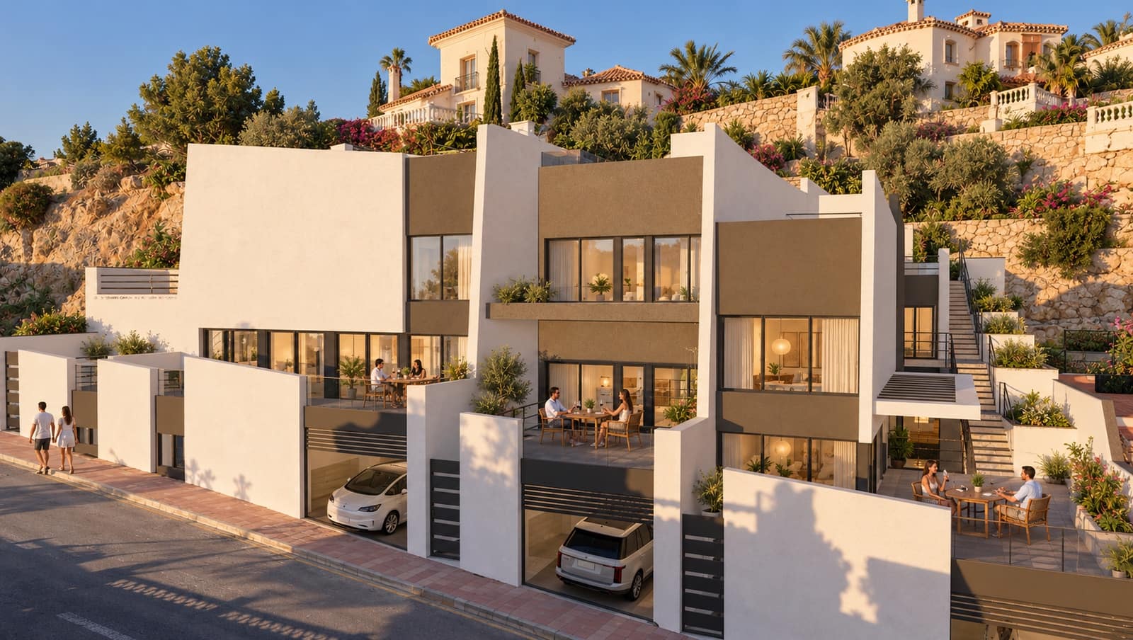 3 soveværelse Rækkehus til salg i Torrox-Costa med swimmingpool garage - € 425.000 (Ref: 8049407)