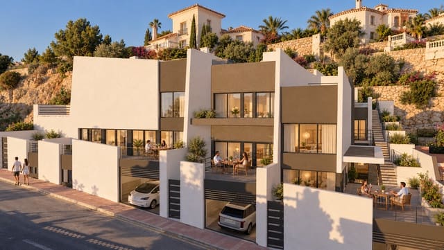 3 sovrum Radhus till salu i Centro Internacional, Torrox med pool garage - 425 000 € (Ref: 8049407)