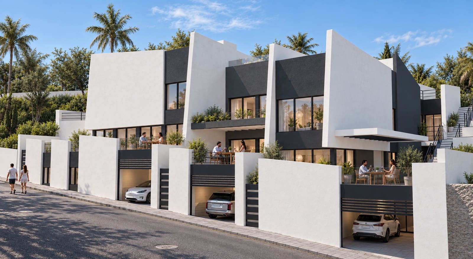 3 soveværelse Rækkehus til salg i Torrox-Costa med swimmingpool garage - € 425.000 (Ref: 8049407)