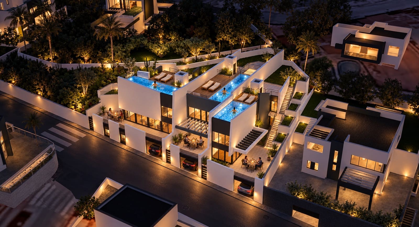 3 soveværelse Rækkehus til salg i Torrox-Costa med swimmingpool garage - € 425.000 (Ref: 8049407)