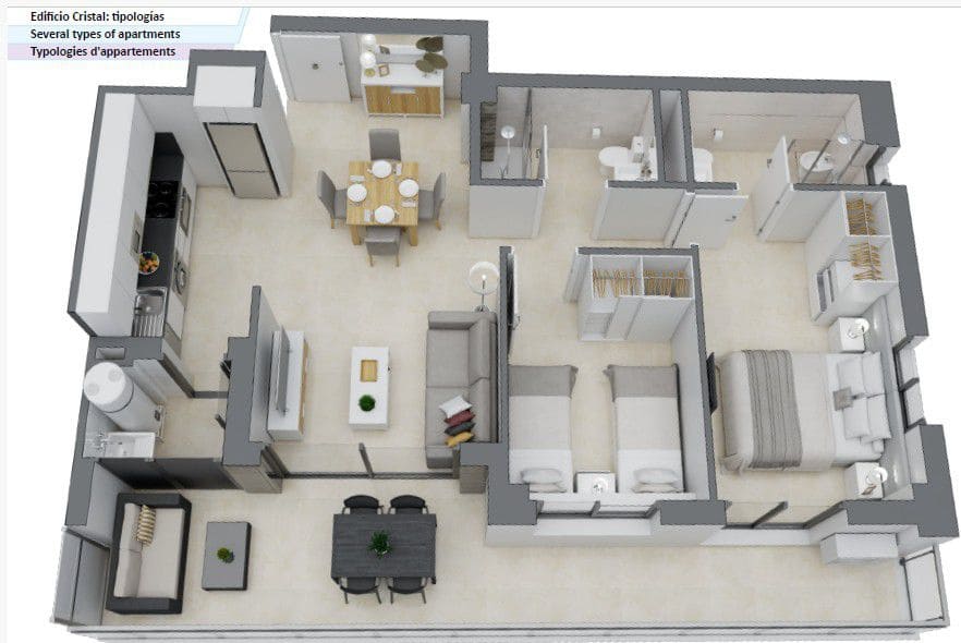 2 soverom Leilighet til salgs i Cabanes med garasje - € 231 336 (Ref: 9211648)