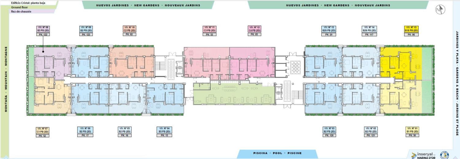 2 soverom Leilighet til salgs i Cabanes med garasje - € 231 336 (Ref: 9211648)