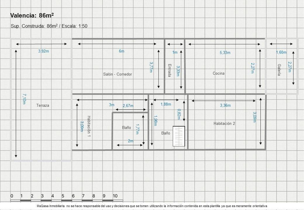 2 bedroom Flat for sale in Valencia city with pool garage - € 469,000 (Ref: 9797230)