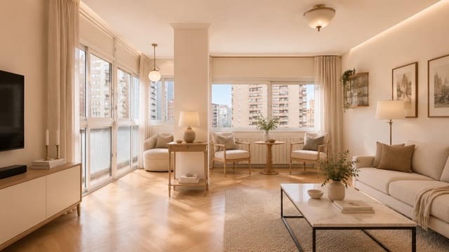 4 soveværelse Lejlighed til salg i Ciutat Universitaria, Valencia by med garage - € 480.000 (Ref: 9873615)