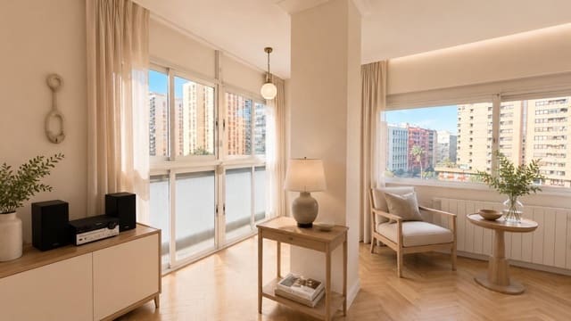 4 soveværelse Lejlighed til salg i Ciutat Universitaria, Valencia by med garage - € 480.000 (Ref: 9873615)