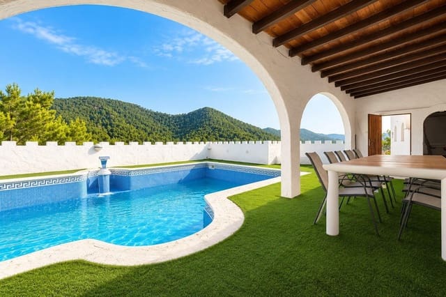3 soverom Villa til salgs i Ibiza by med svømmebasseng garasje - € 2 200 000 (Ref: 9997192)