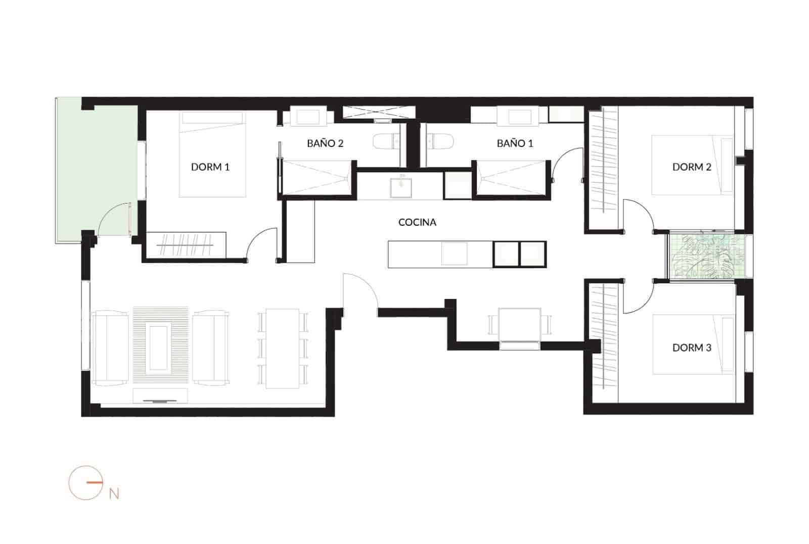 3 slaapkamer Flat te koop in Gandia - € 180.000 (Ref: 10005577)