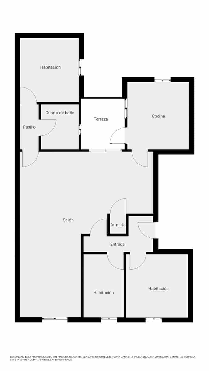 Appartement de 3 chambres à louer à Benimamet - 1 400 € (Ref: 10005579)