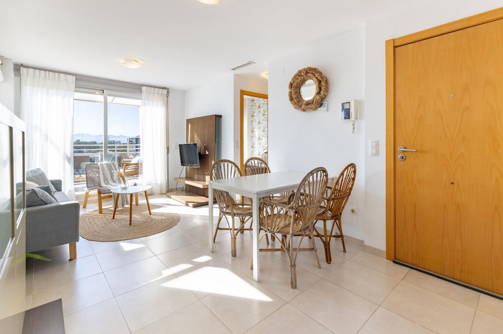 2 chambre Penthouse à vendre à Piles avec piscine garage - 235 000 € (Ref: 10021126)