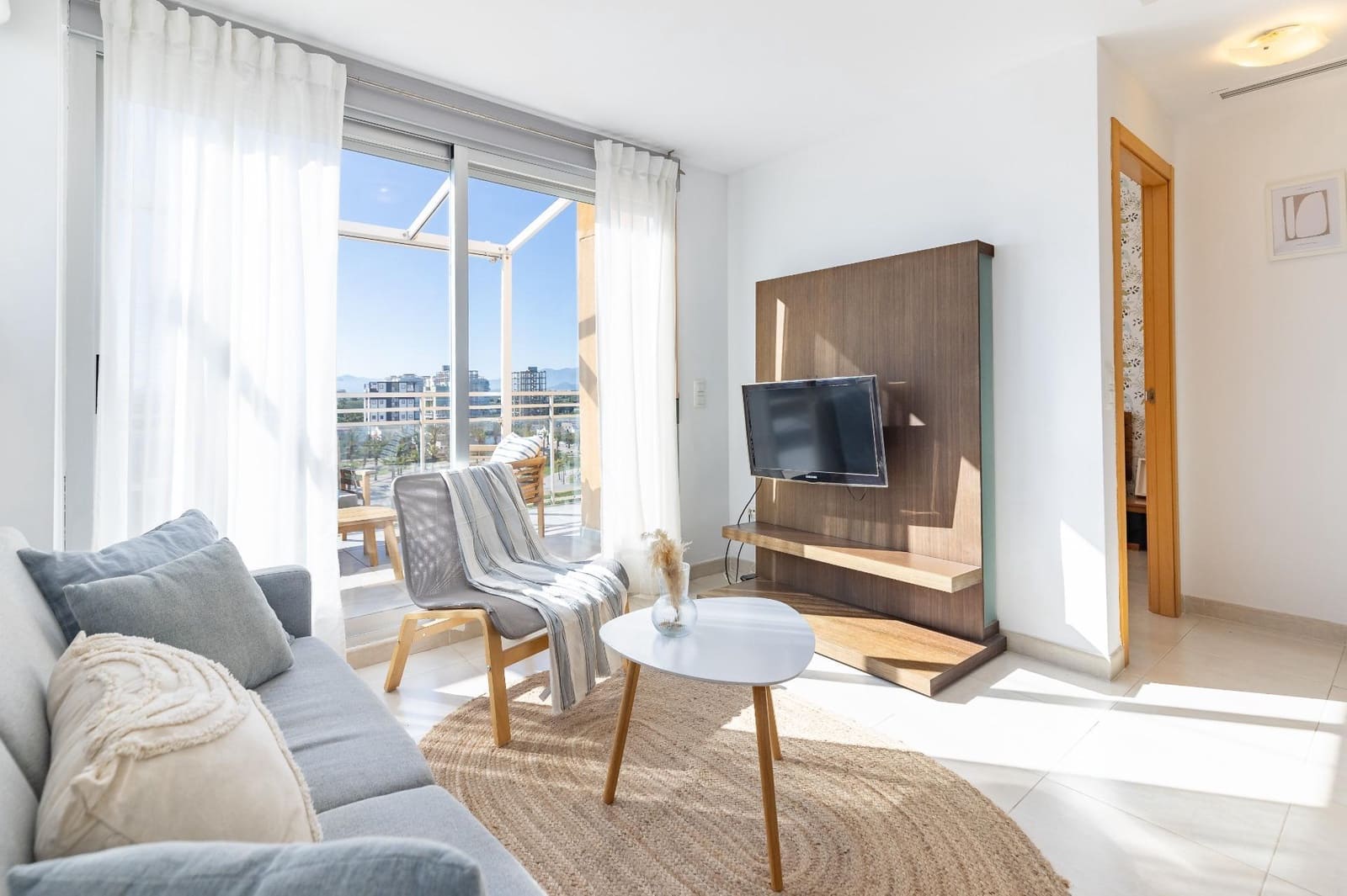 2 chambre Penthouse à vendre à Piles avec piscine garage - 235 000 € (Ref: 10021126)