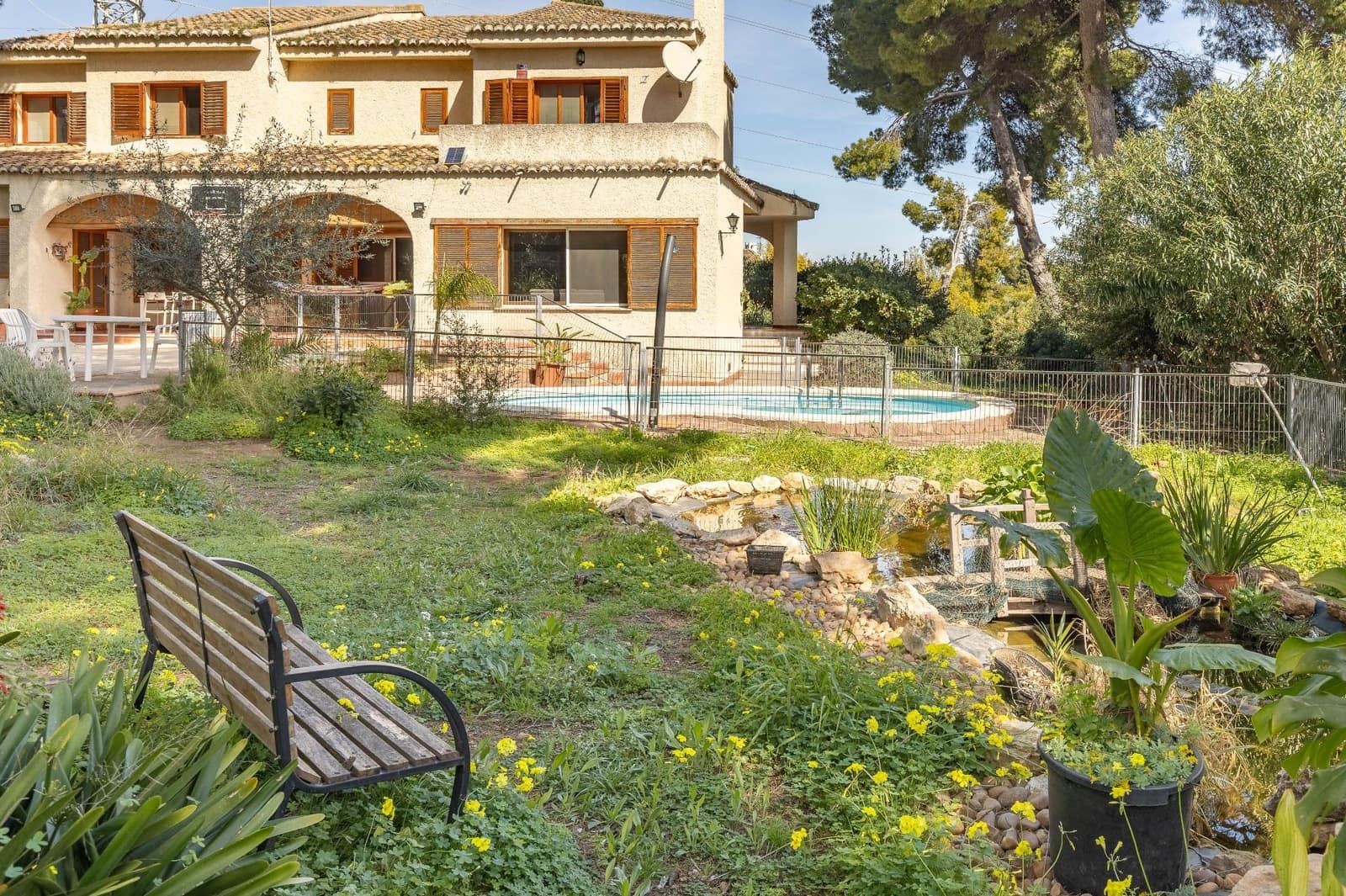 6 sypialnia Willa na sprzedaż w Torrent z basenem garażem - 615 000 € (Ref: 10089651)