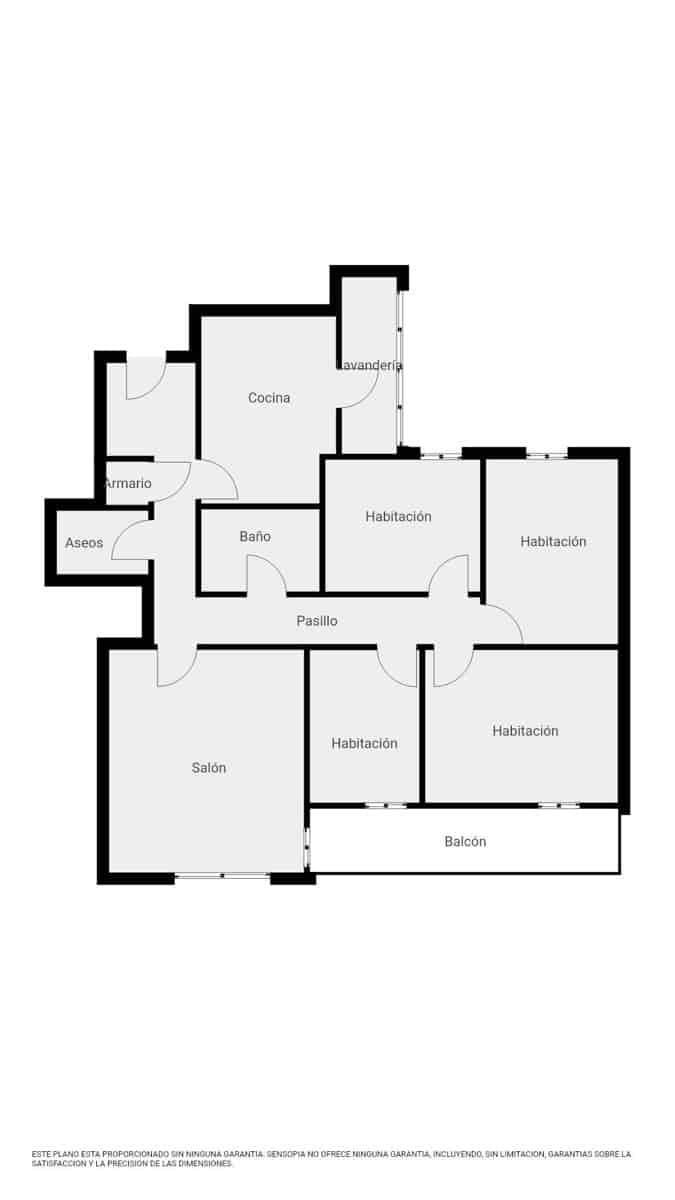 4 sypialnia Mieszkanie na sprzedaż w Miasto Walencja - 299 000 € (Ref: 10147363)