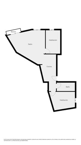 2 soveværelse Lejlighed til salg i Fanzara - € 79.500 (Ref: 9303394)