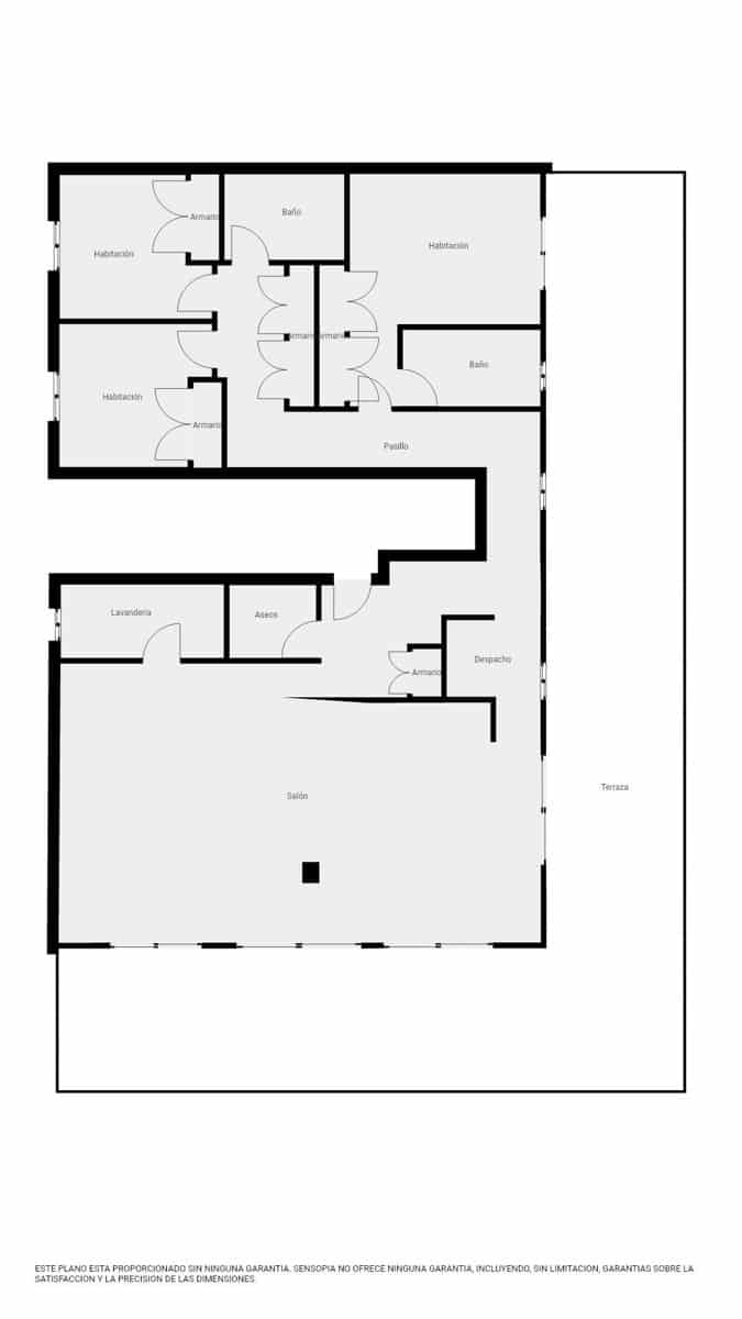 3 sypialnia Penthouse na sprzedaż w Miasto Walencja z garażem - 799 000 € (Ref: 9440270)