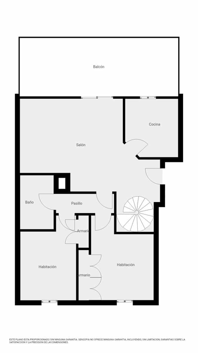 3 bedroom Penthouse for sale in Valencia city with garage - € 300,000 (Ref: 9599746)