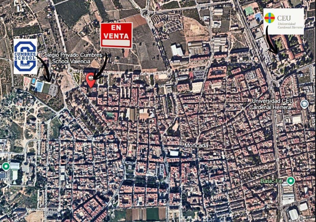 Tontti myytävänä paikassa Moncada - 1 100 000 € (Ref: 9791290)