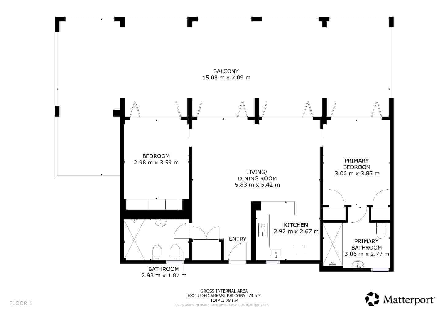 2 bedroom Penthouse for sale in Xeresa with pool garage - € 260,000 (Ref: 9812351)