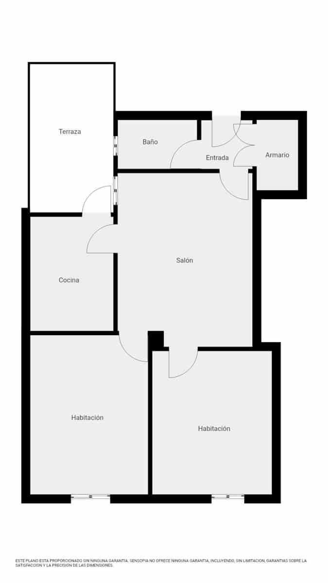 2 camera da letto Appartamento in vendita in Valencia citta - 205.000 € (Rif: 9812353)