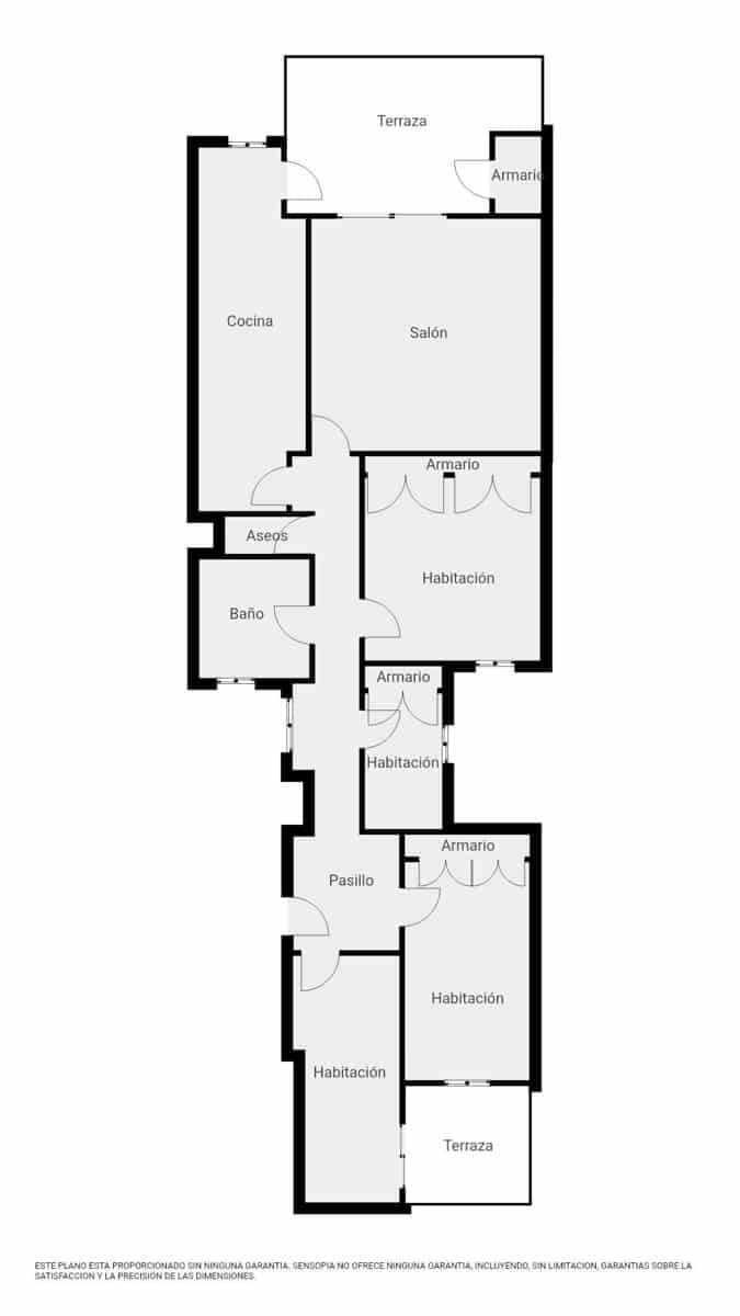 4 camera da letto Attico in vendita in Valencia citta - 435.000 € (Rif: 9839627)