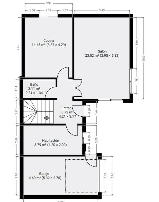 4 Zimmer Reihenhaus zu verkaufen in Cullera mit Pool Garage - 360.000 € (Ref: 9942746)