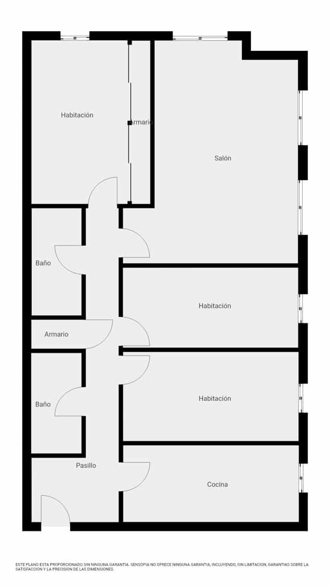 3 camera da letto Appartamento in vendita in Valencia citta - 395.000 € (Rif: 9942751)