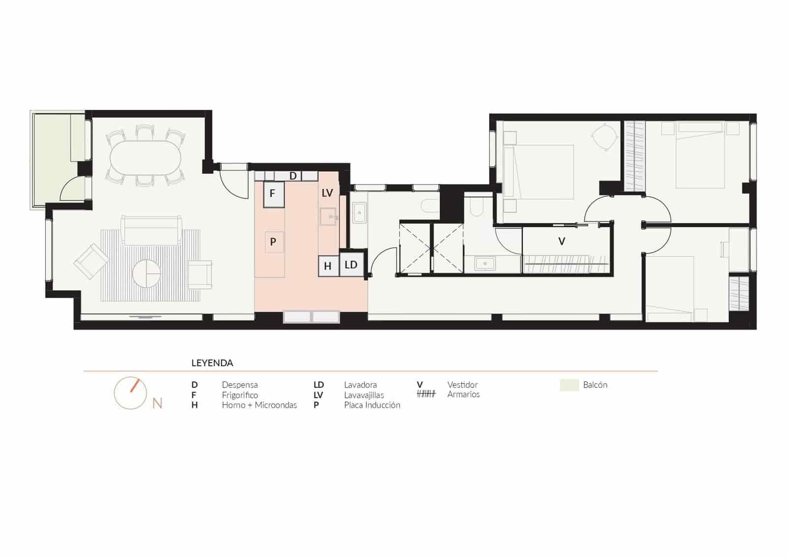 3 bedroom Flat for sale in Valencia city - € 625,000 (Ref: 9979098)
