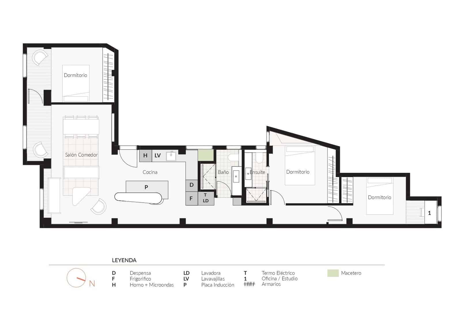 3 Zimmer Wohnung zu verkaufen in Valencia Stadt - 590.000 € (Ref: 9979099)