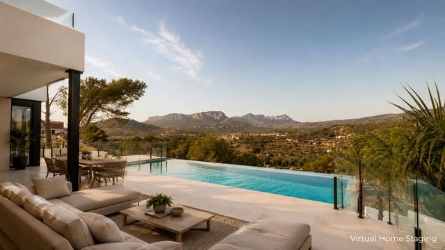 3 chambre Villa/Maison à vendre à Calpe / Calp avec piscine garage - 1 150 000 € (Ref: 10046207)