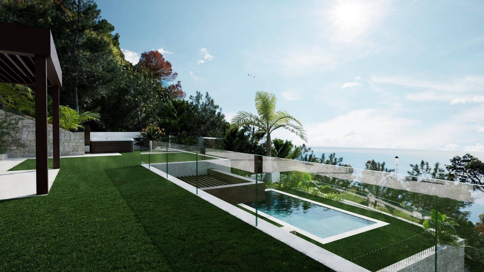 3 chambre Villa/Maison à vendre à Altea avec piscine garage - 2 150 000 € (Ref: 9629923)