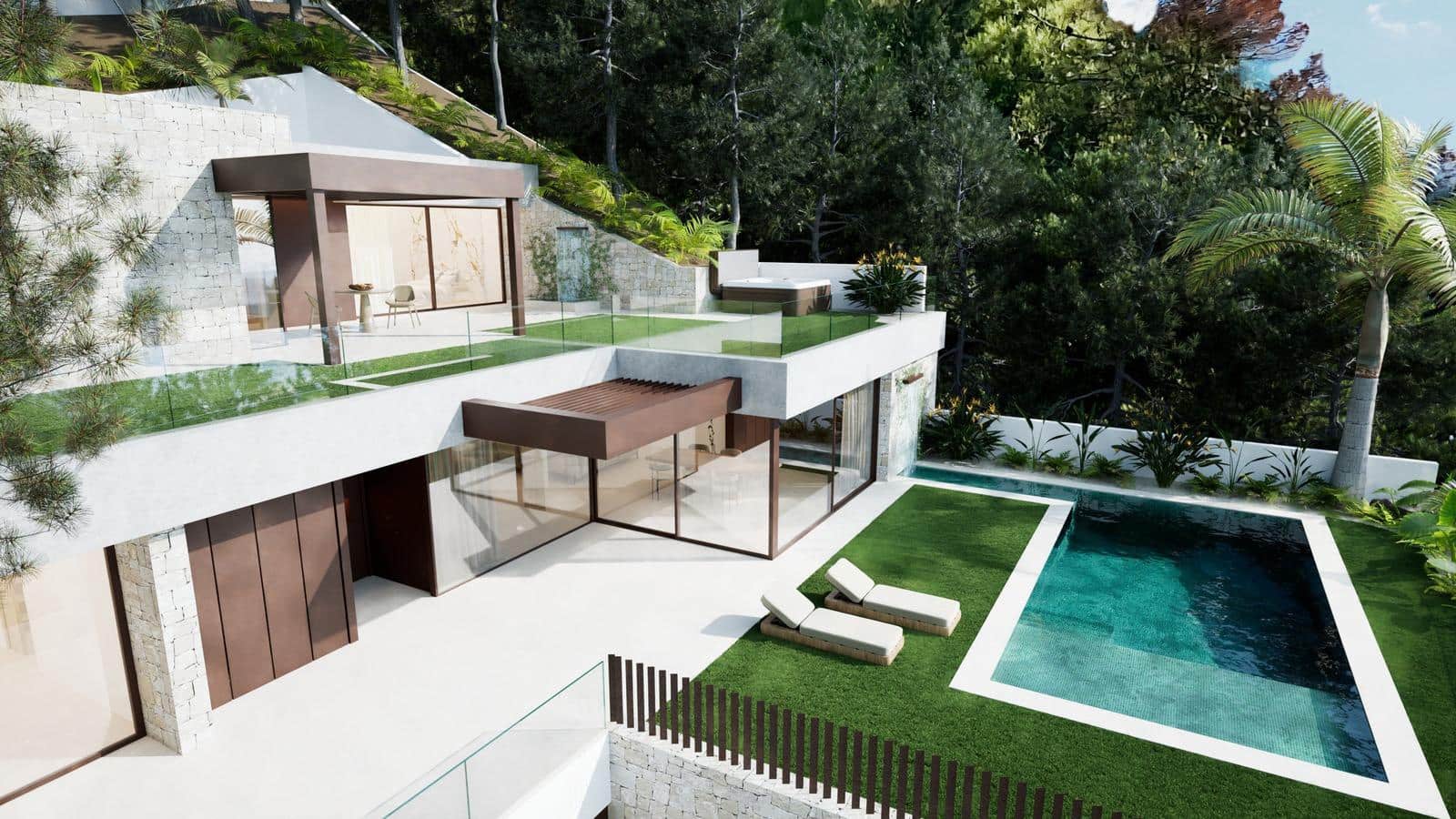 3 chambre Villa/Maison à vendre à Altea avec piscine garage - 2 150 000 € (Ref: 9629923)