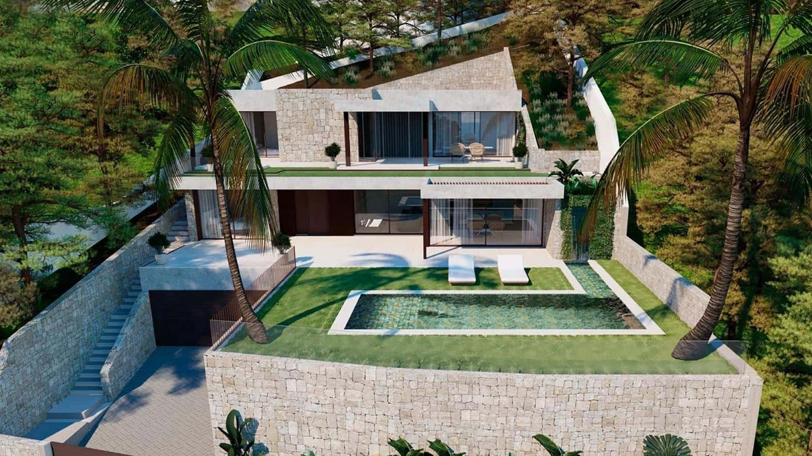 3 chambre Villa/Maison à vendre à Altea avec piscine garage - 2 150 000 € (Ref: 9629923)