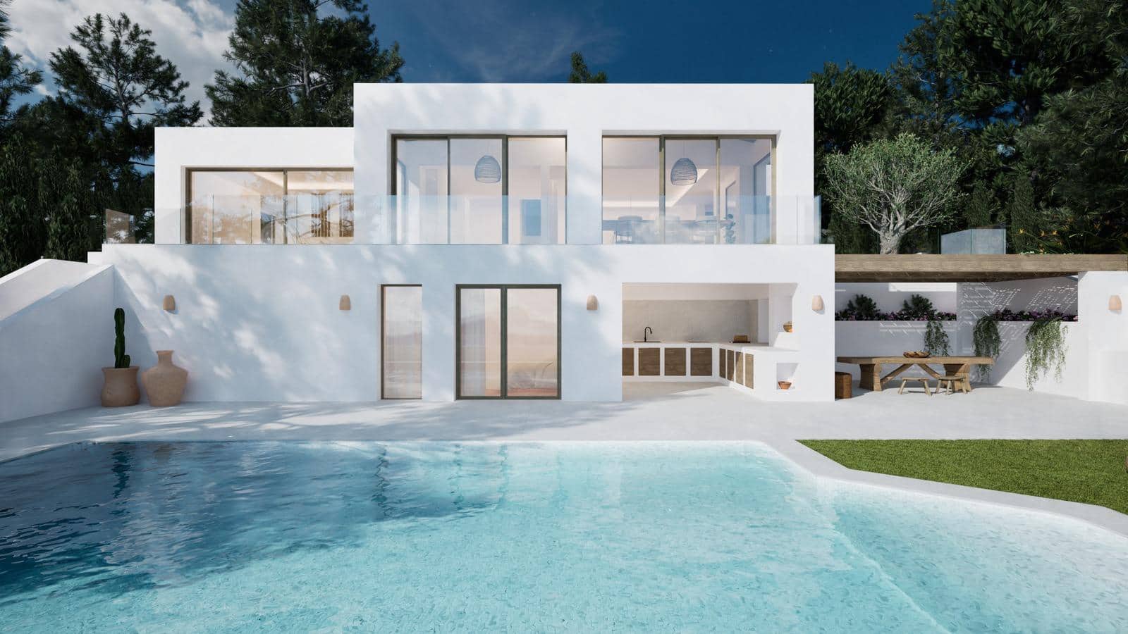 4 sovrum Villa till salu i Altea med pool garage - 2 100 000 € (Ref: 9629924)