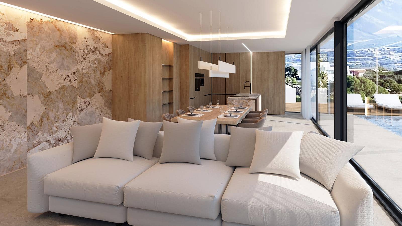 4 makuuhuone Huvila myytävänä paikassa Altea mukana uima-altaan - 2 250 000 € (Ref: 9629925)